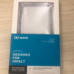 iPhone XS Max clear gemshell case